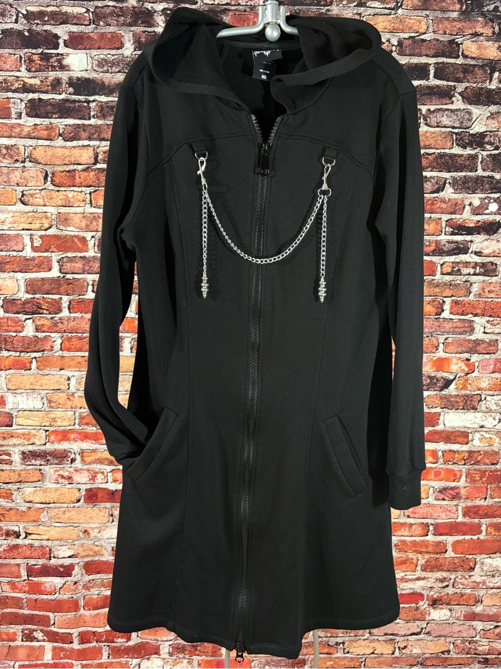 Disney Kingdom Hearts Hot Topic Exclusive Hooded Duster Coat UNISEX Size Medium
